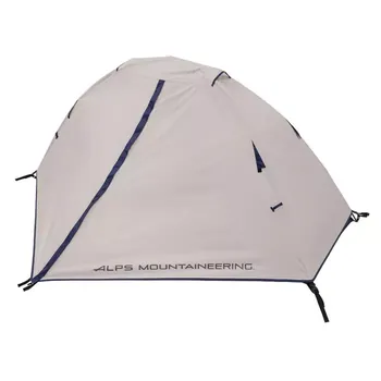 Alps Mountaineering Lynx 1 harmaa yhden hengen kupoliteltta. Kevyt ja vapaasti seisova teltta soveltuu vaelluksille, retkeilyyn ja kolmen vuodenajan käyttöön.